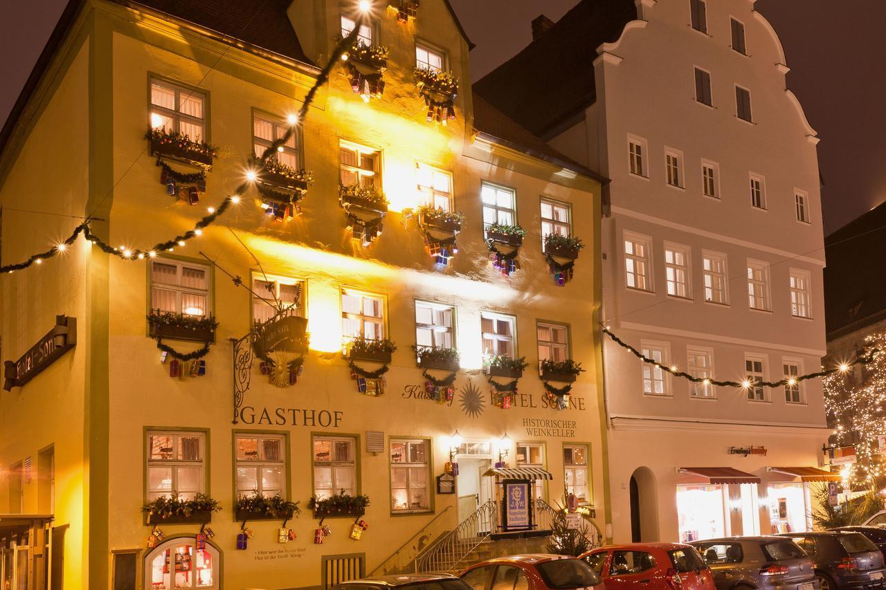 נורדלינגן Kaiserhof Hotel Sonne מראה חיצוני תמונה